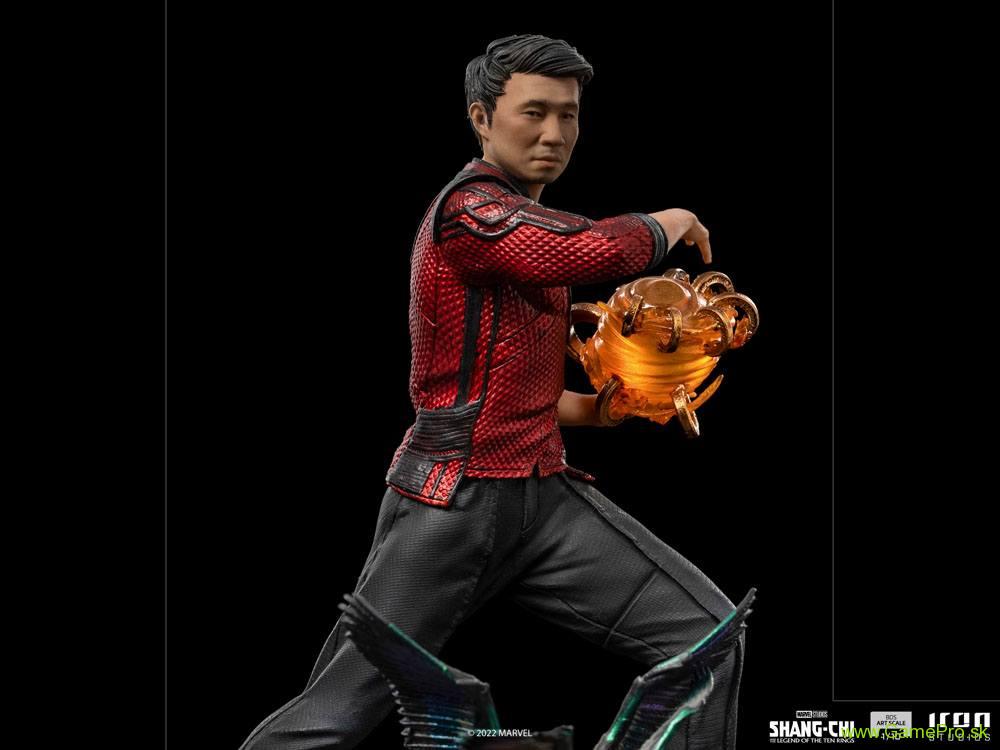 Shang-Chi and the Legend of the Ten Rings BDS Art Scale socha 1/10 Shang-Chi and Morris 19 cm