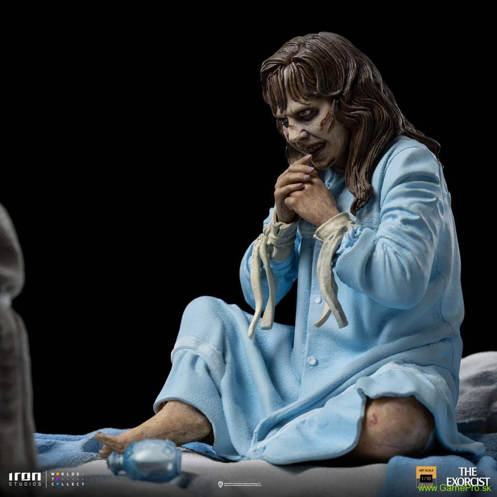 Exorcist Deluxe Art Scale socha 1/10 Possessed Regan McNeil 14 cm