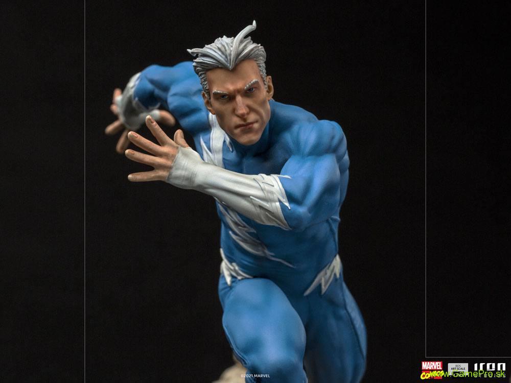 Marvel Comics BDS Art Scale socha 1/10 Quicksilver 21 cm