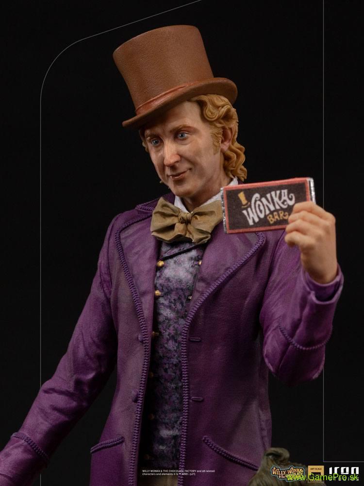 Willy Wonka and the Chocolate Factory (1971) Deluxe Art Scale socha 1/10 Willy Wonka 25 cm