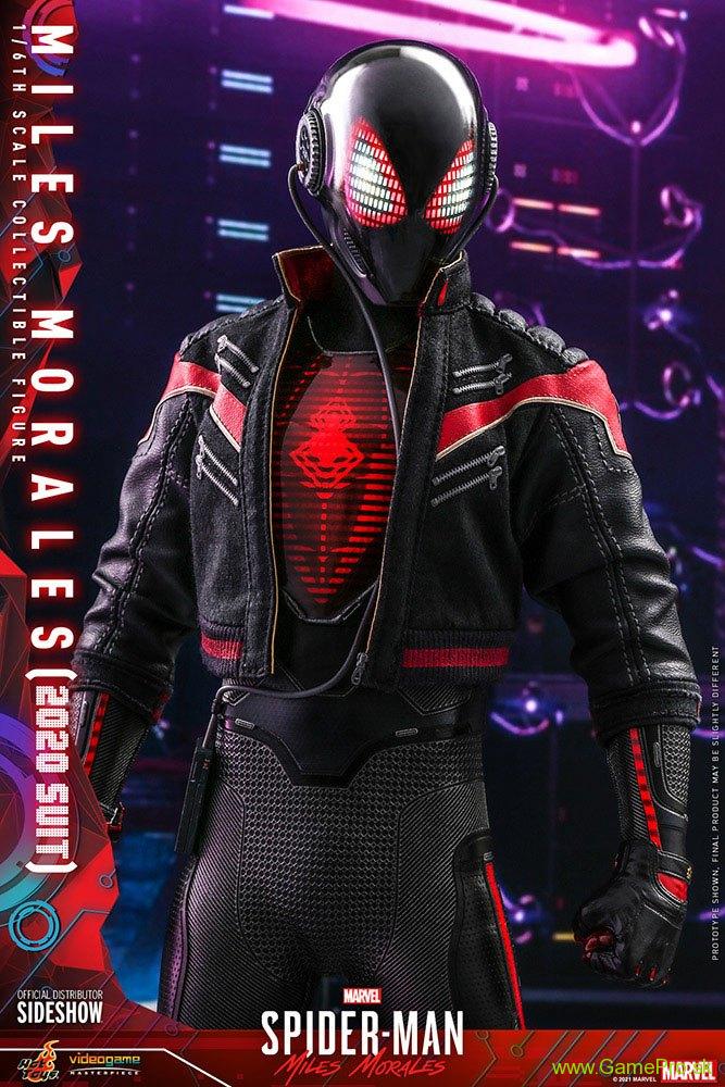 Marvels Spider-Man - Miles Morales Video Game Masterpiece akčná figúrka 1/6 Miles Morales (2020 Suit) 30 cm