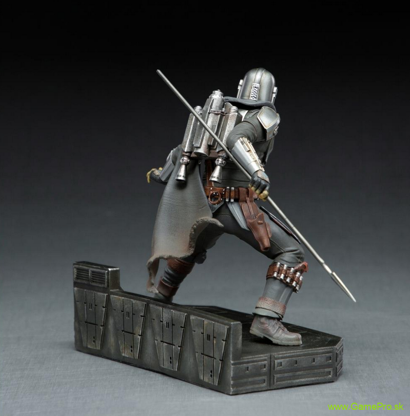 Star Wars The Mandalorian Art Scale socha 1/10 The Mandalorian 20 cm