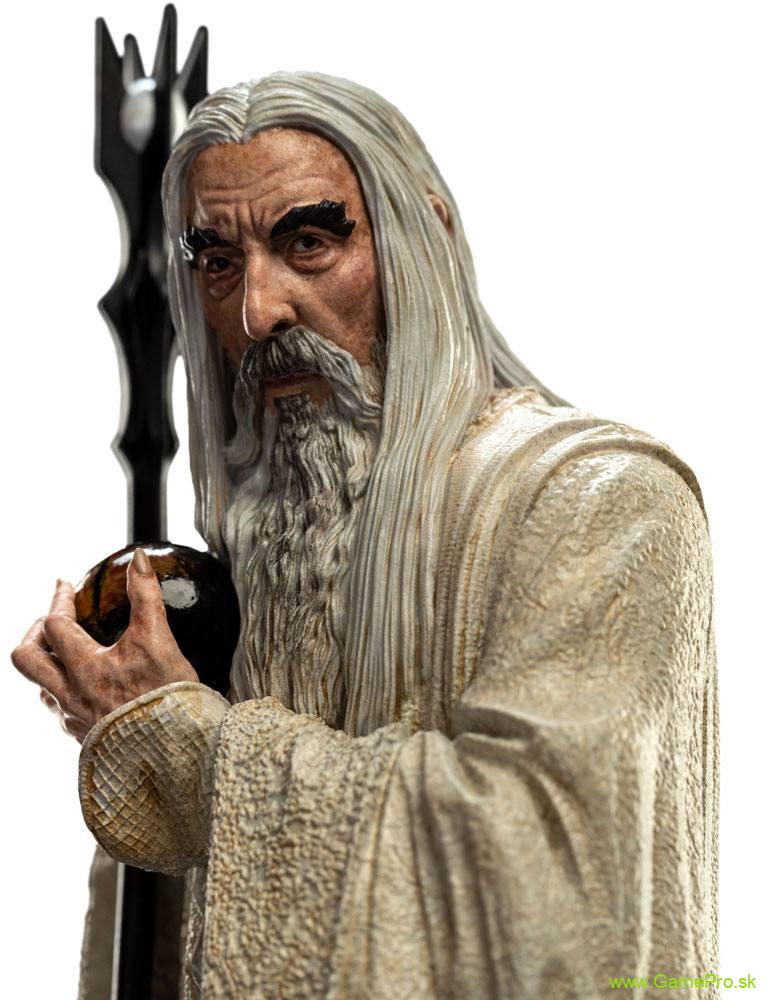 Lord of the Rings socha Saruman The White 19 cm