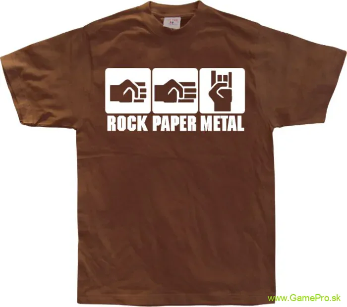 Rock Paper Metal (T-Shirt)