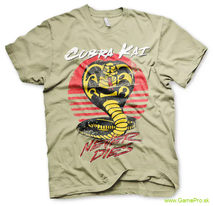 Cobra Kai Never Dies (tričko)