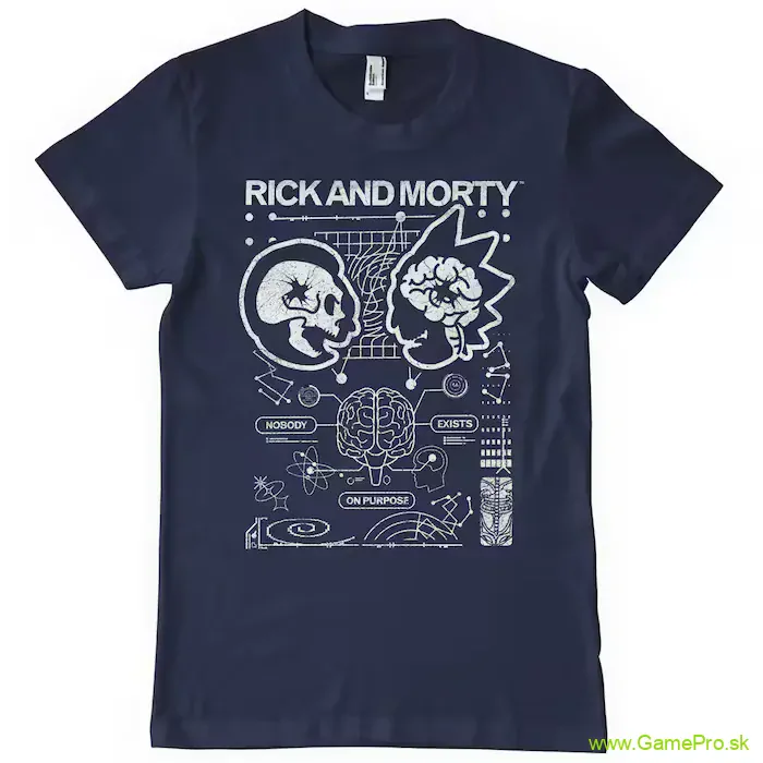 Rick And Morty Nobody Exists On Purpuse (T-Shirt)