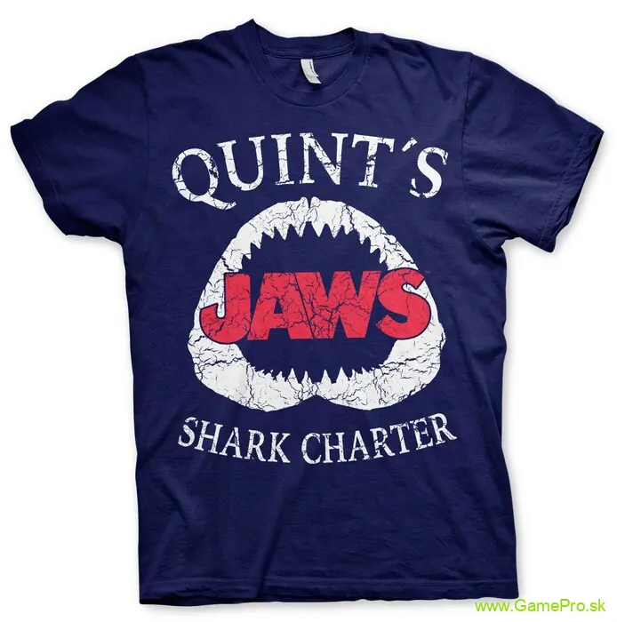 Jaws Quints Shark Charter (T-Shirt)