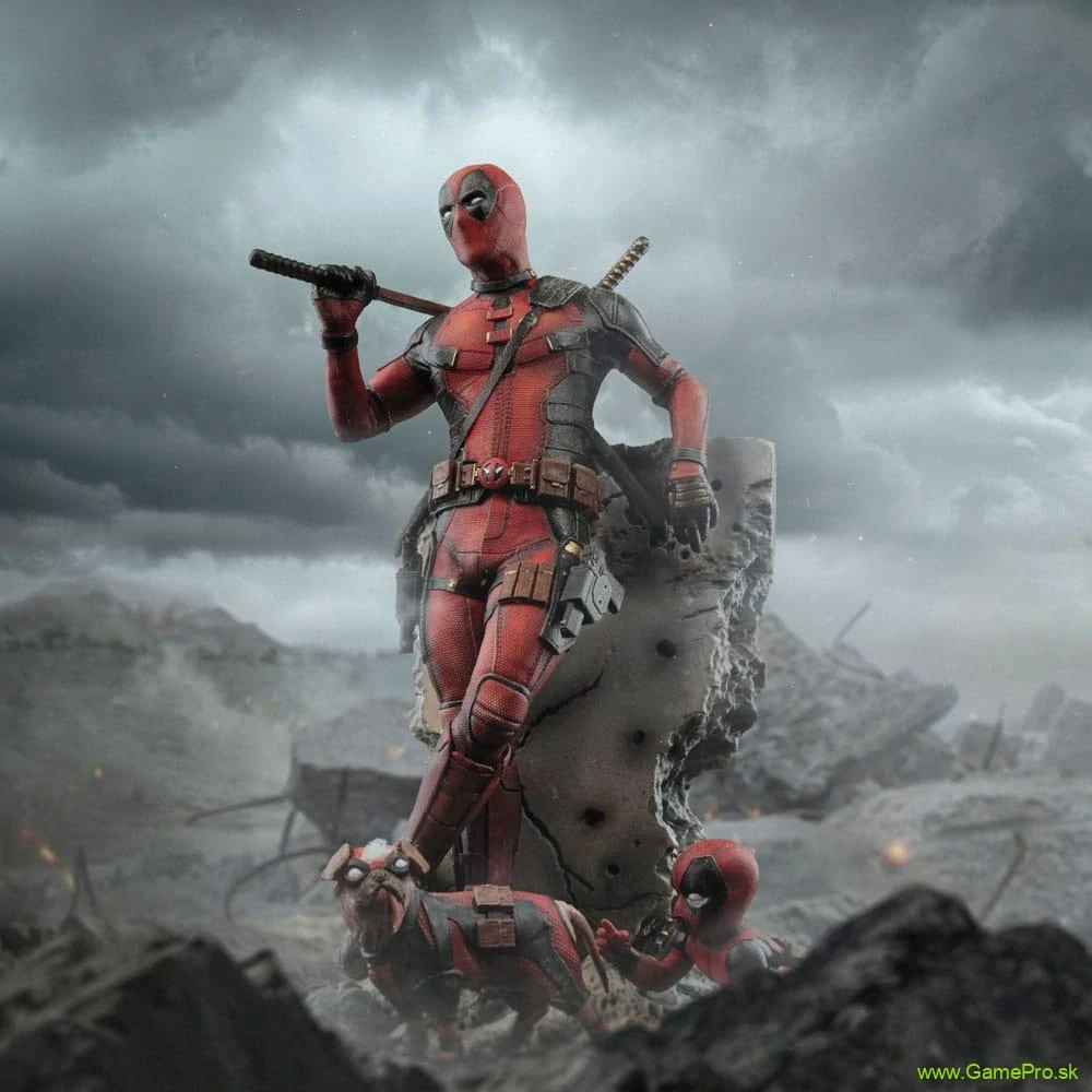 Deadpool 3 Art Scale socha 1/10 Deadpool 21 cm