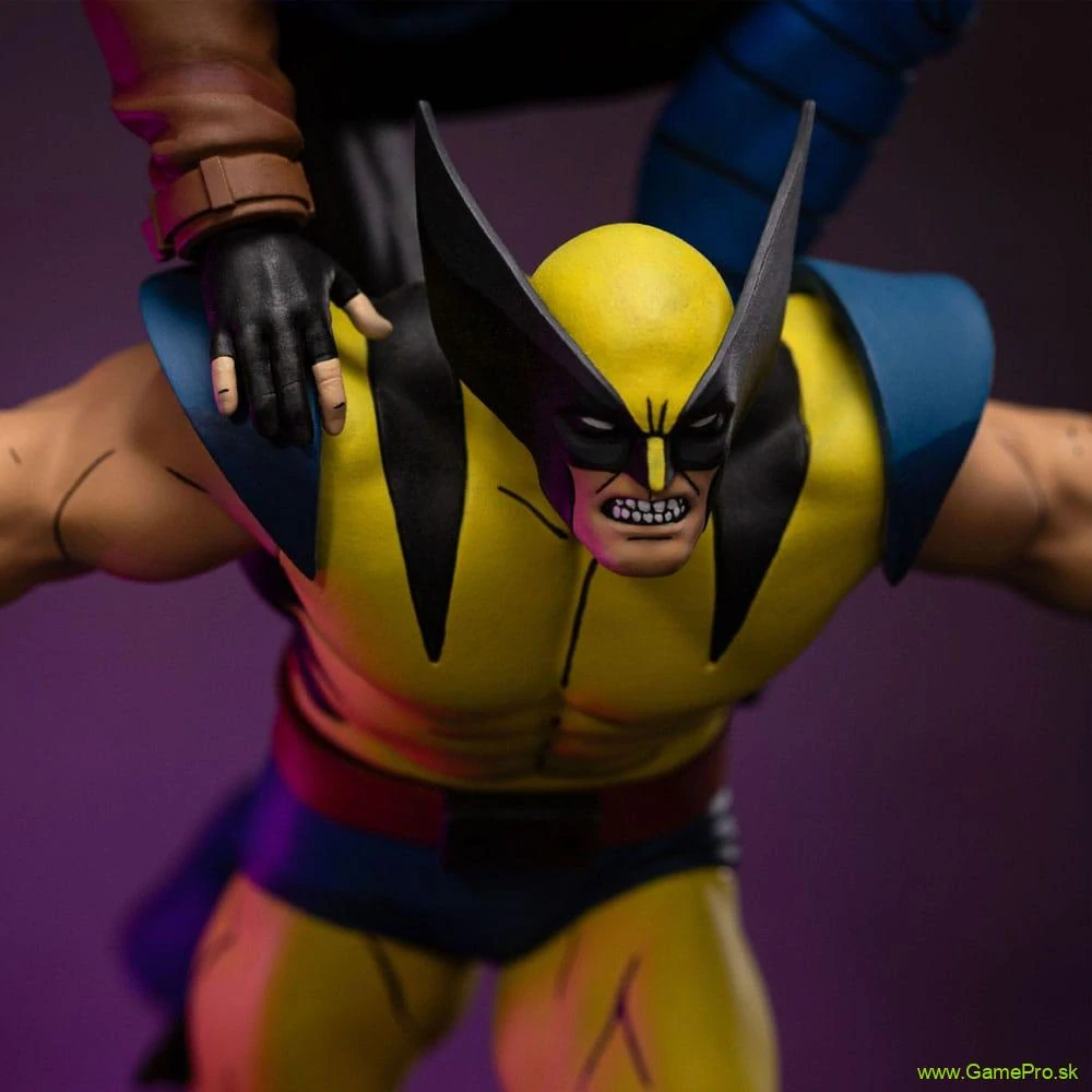 Marvel Deluxe Art Scale socha 1/10 X-Men 97 Gambit and Wolverine 29 cm