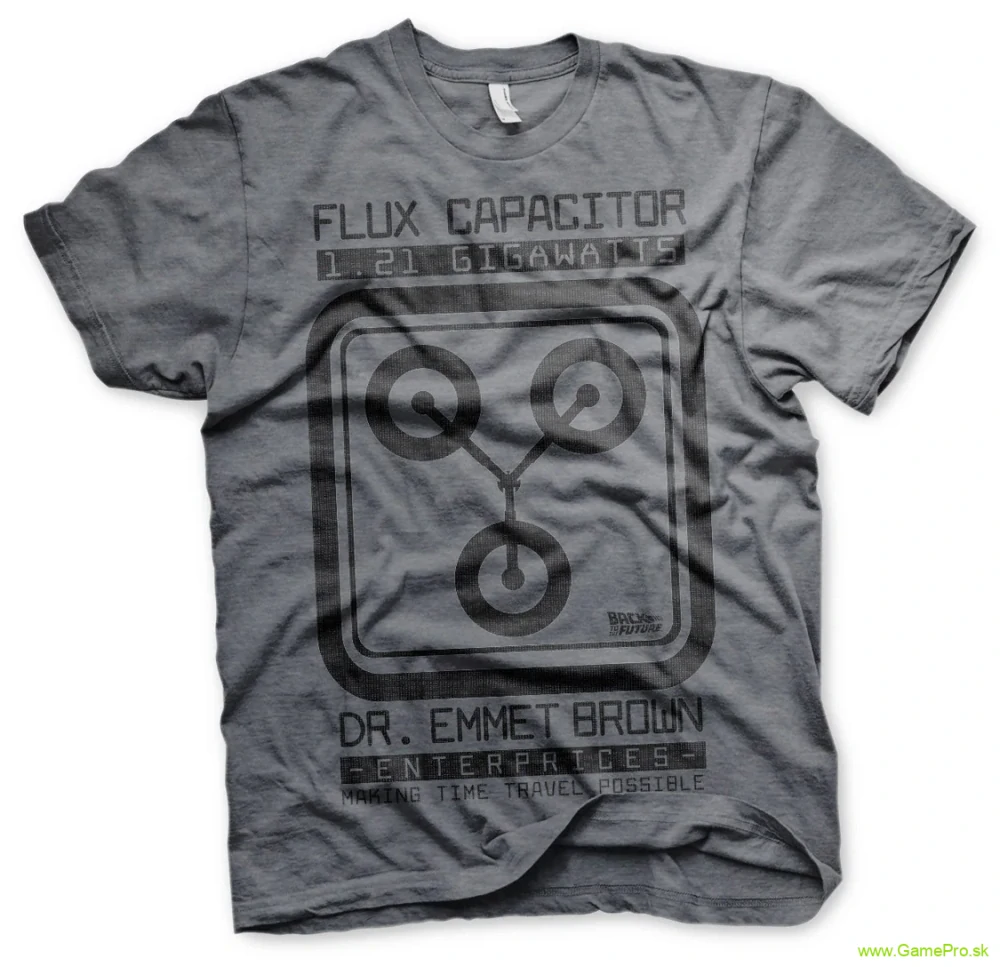Back To The Future Flux Capacitor (tričko)