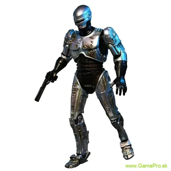 RoboCop akčná figúrka Ultimate Battle Damaged RoboCop with Chair 18 cm