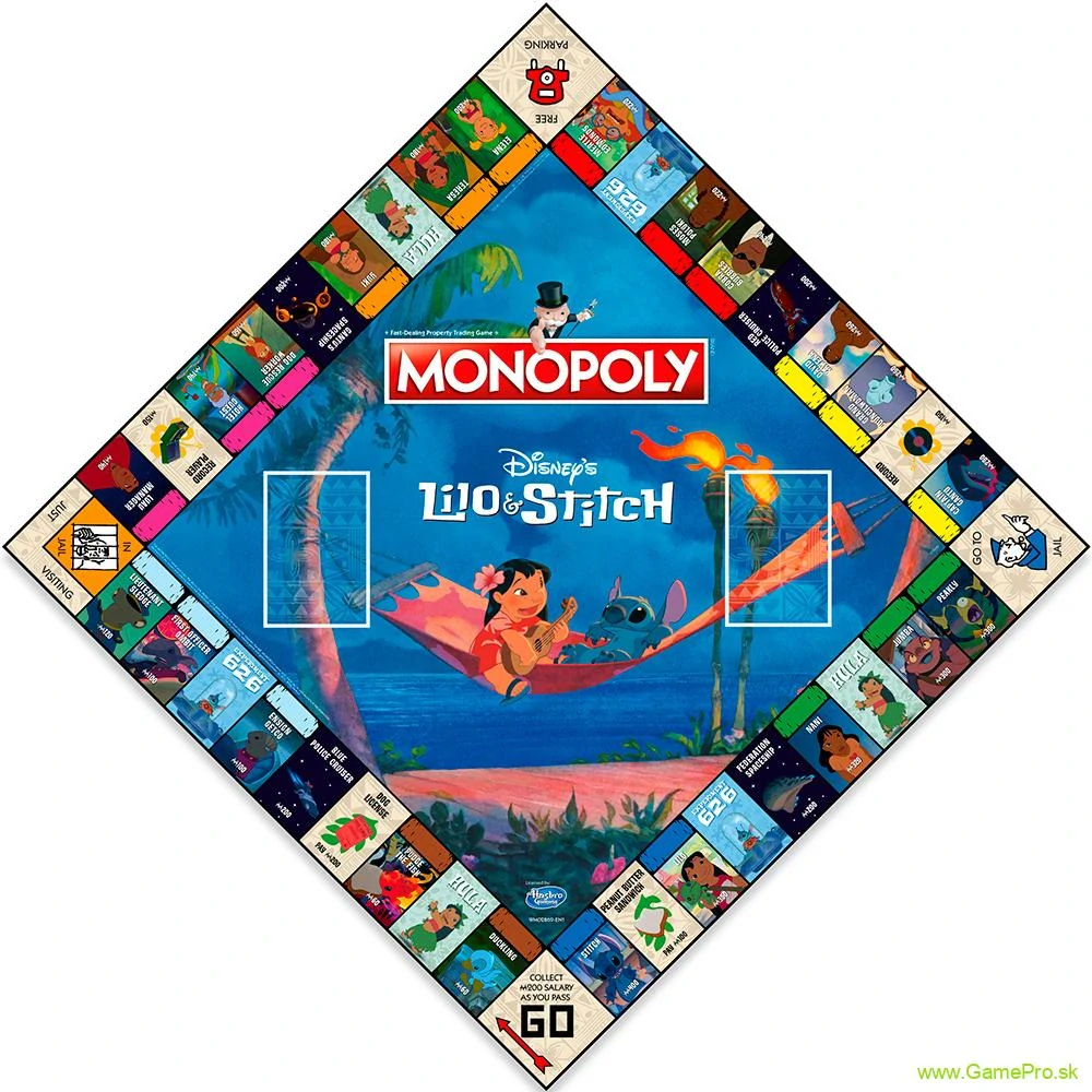 Lilo and Stitch stolová hra Monopoly (English Version)