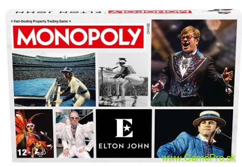 Elton John stolová hra Monopoly (English Version)