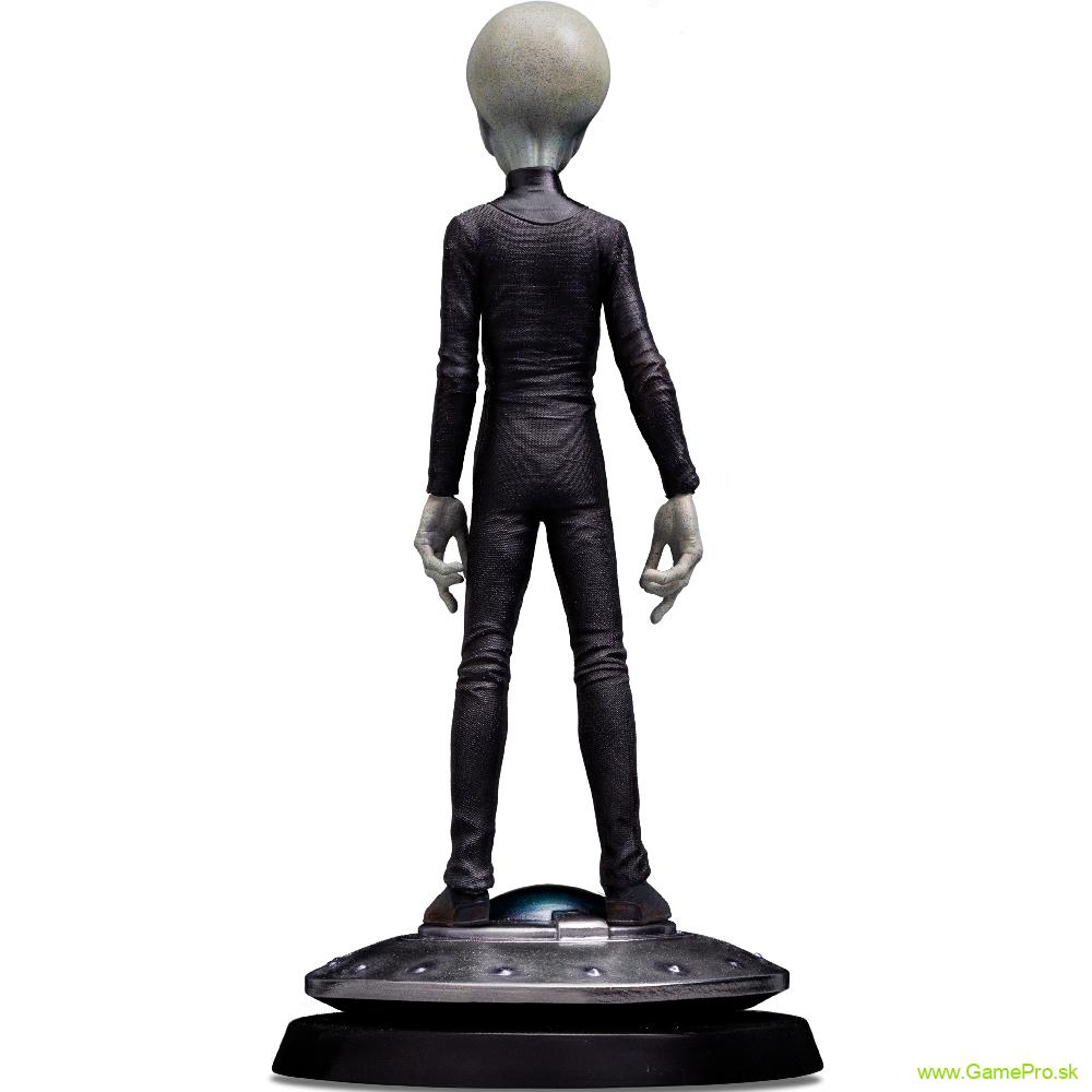 I Want To Believe Art Scale socha 1/10 Alien Grey 21 cm