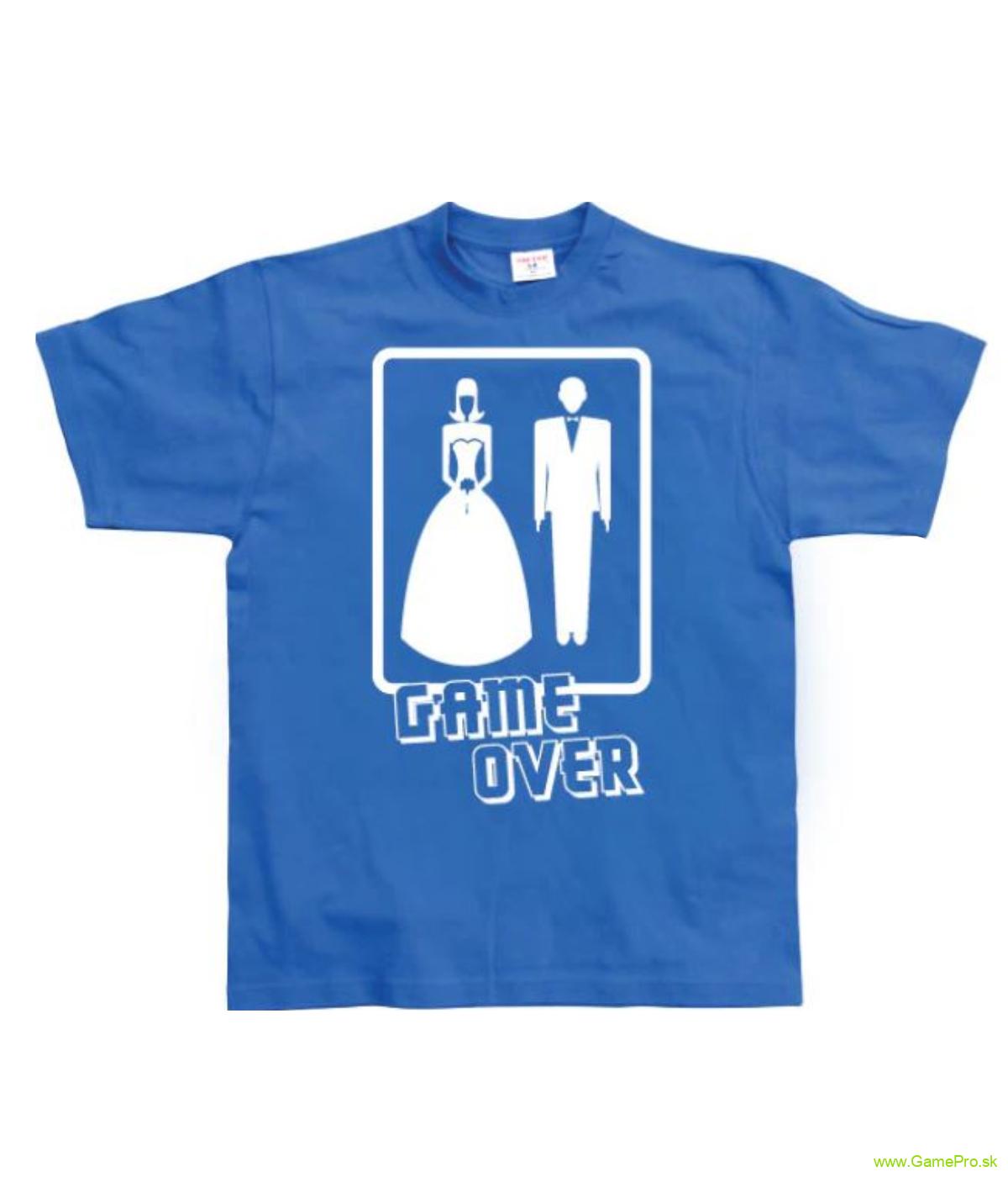 Wedding - Game Over! (tričko)