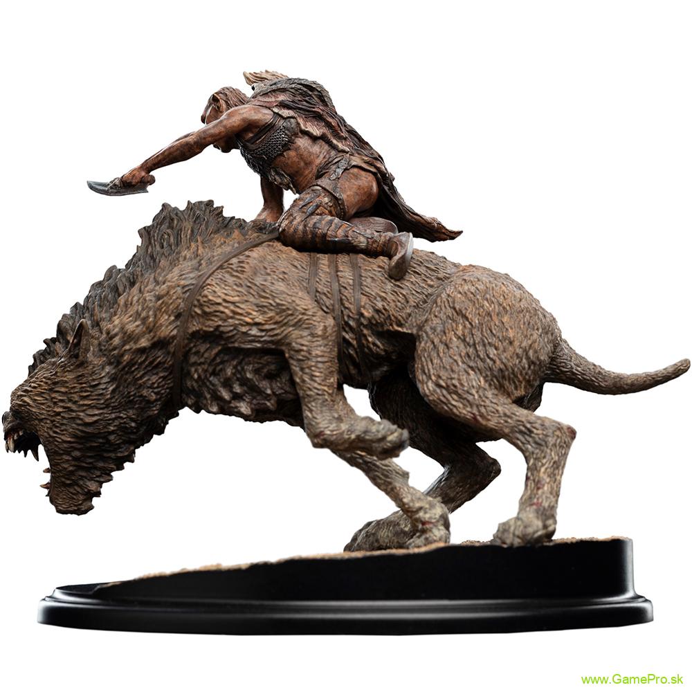 Lord of the Rings Mini socha Sharku On Warg 18 cm