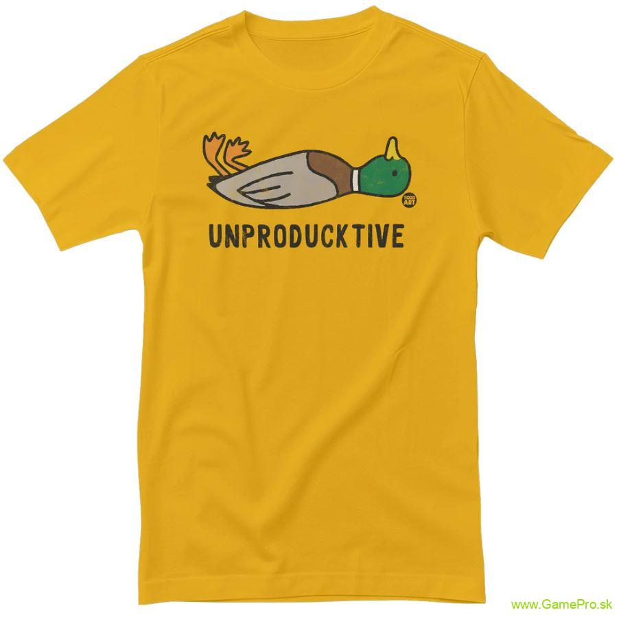 Todd Art - Unproducktive (tričko)