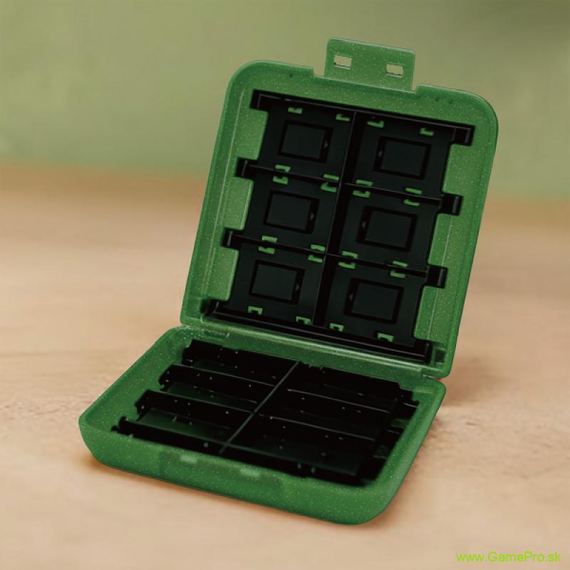 Game Card Case 24 (Pixel Green) (NSW2)