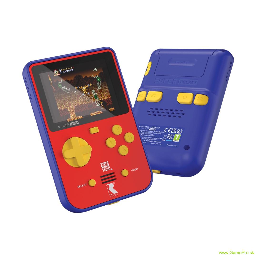 HyperMegaTech! Super Pocket (Rare Edition) herná konzola