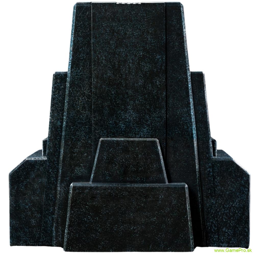 Star Wars Art Scale socha 1/10 Darth Vader on Throne 18 cm