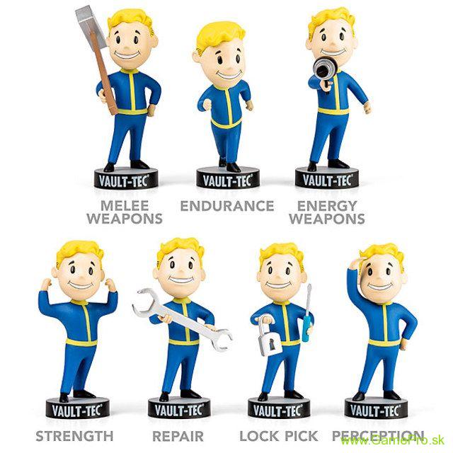 Fallout 76 Bobble-Heads 13 cm Vault-Tec Vault Boys Series 1 7-Pack