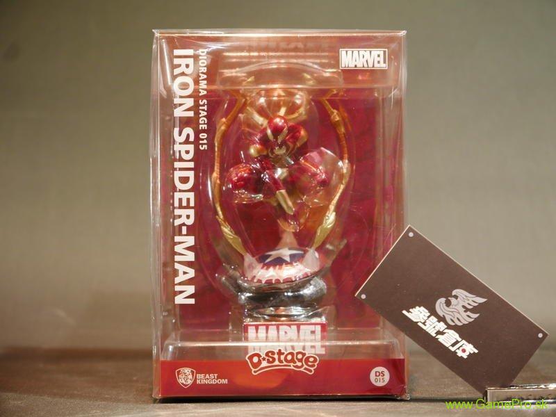Marvel D-Select PVC Diorama Iron Spider-Man 16 cm