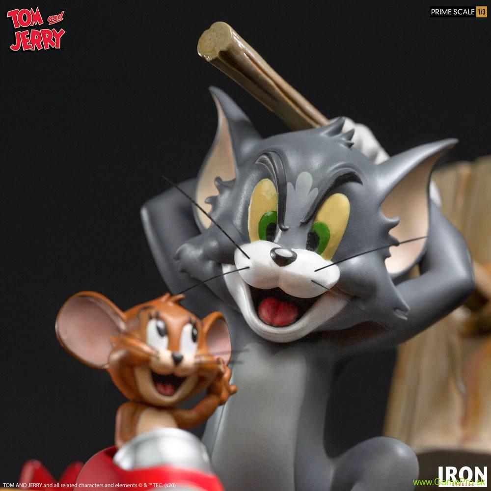 Tom and Jerry Prime Scale socha 1/3 Tom and Jerry 21 cm