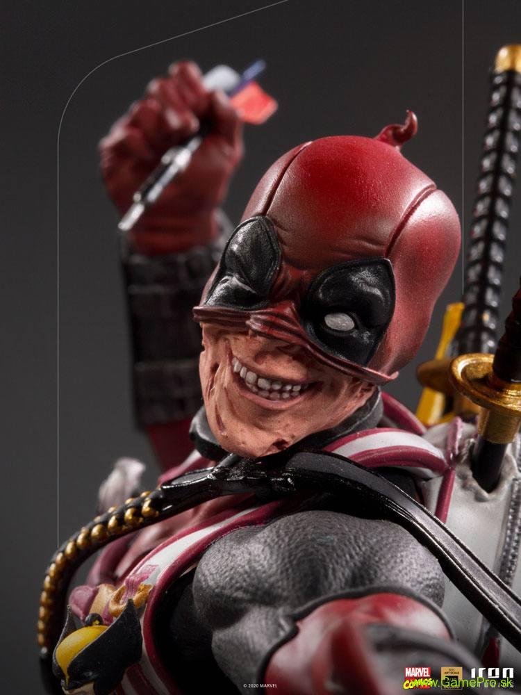 Marvel Comics Deluxe BDS Art Scale socha 1/10 Deadpool 24 cm