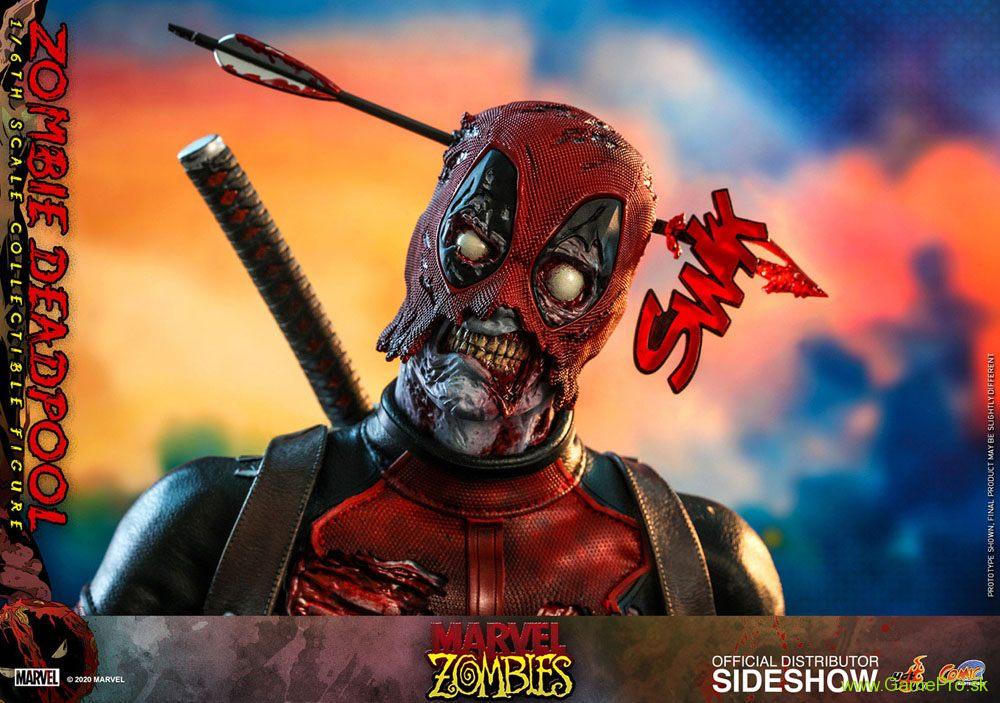 Marvel Zombies Comic Masterpiece akčná figúrka 1/6 Zombie Deadpool 31 cm