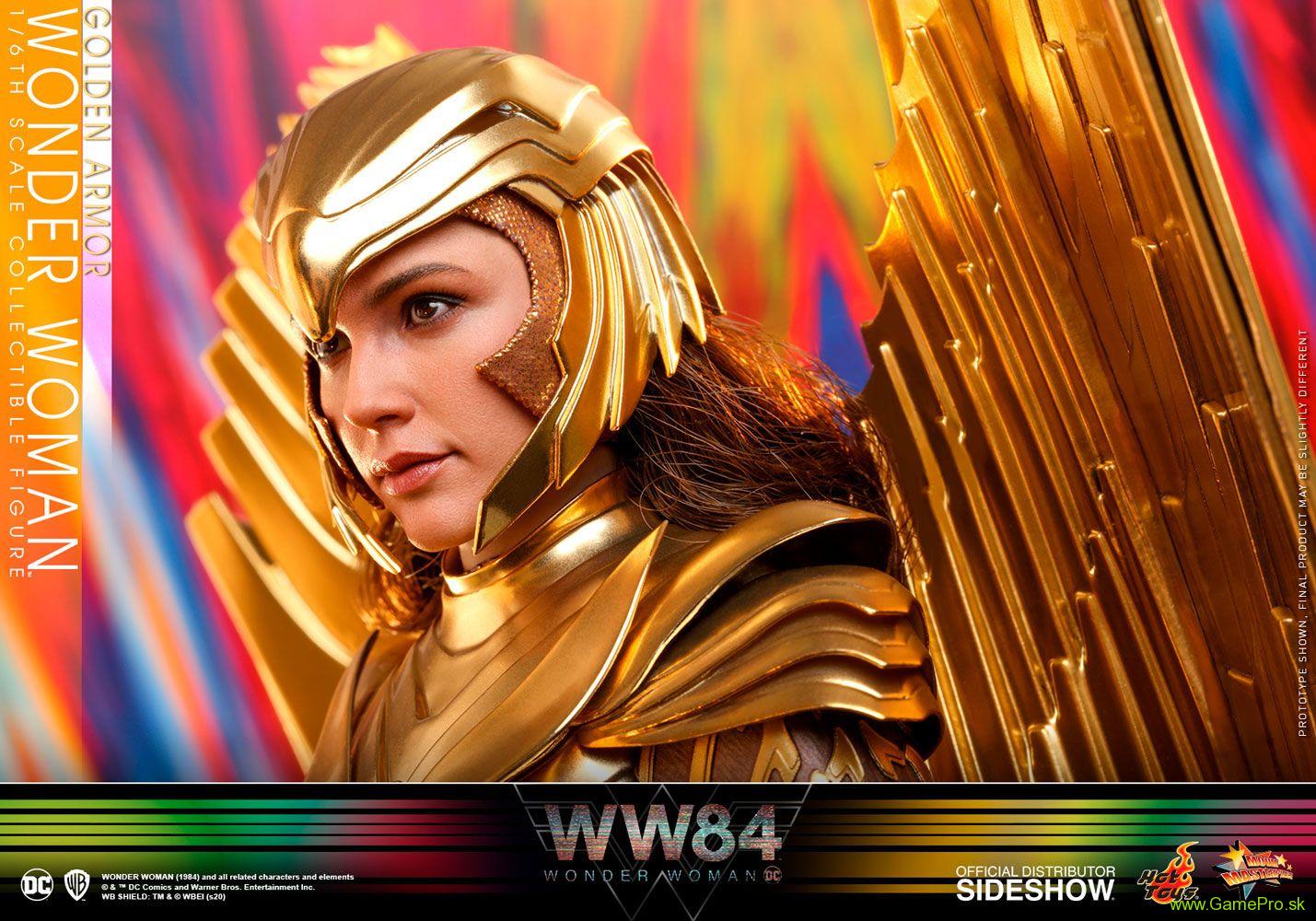 Wonder Woman 1984 Movie Masterpiece akčná figúrka 1/6 Golden Armor Wonder Woman 30 cm