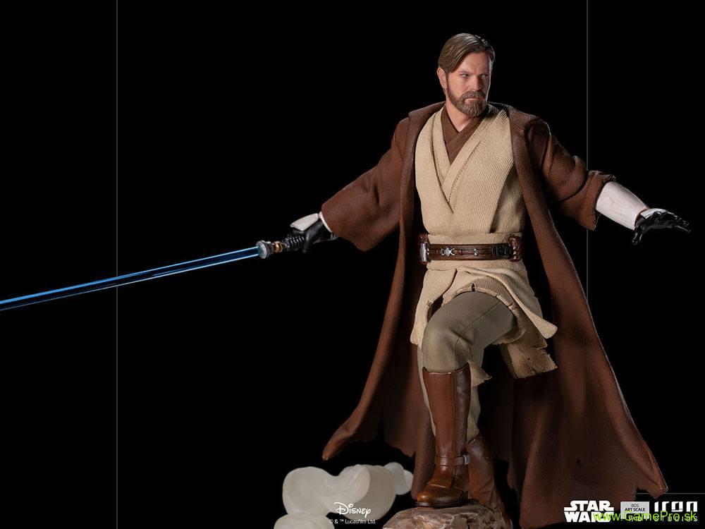 Star Wars Deluxe BDS Art Scale socha 1/10 Obi-Wan Kenobi 28 cm
