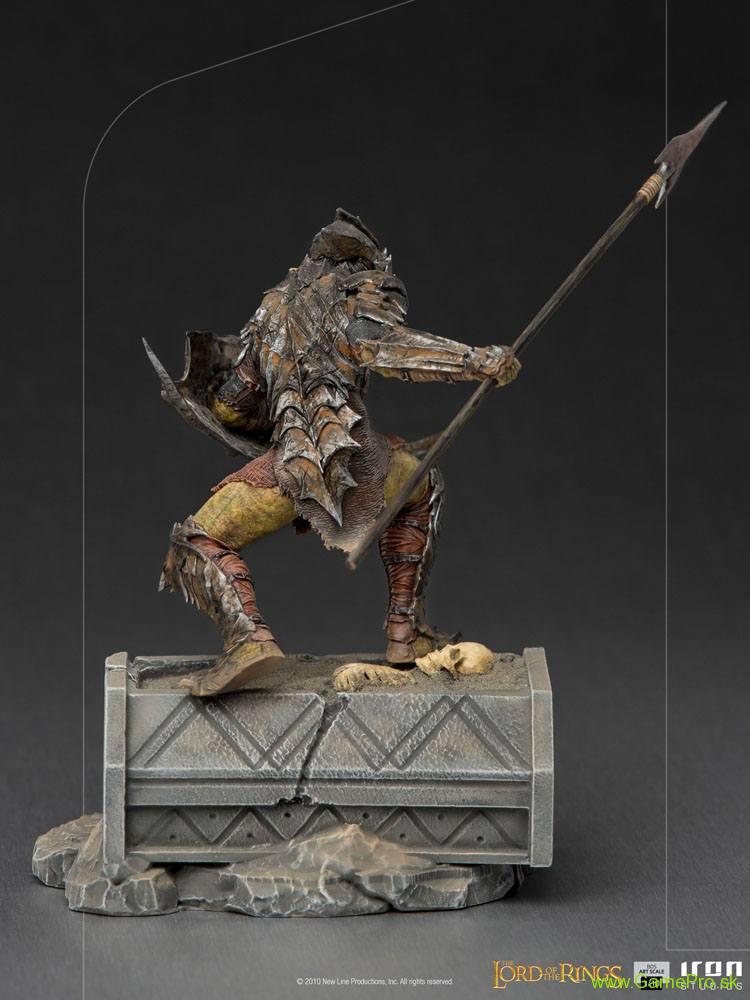 Lord Of The Rings BDS Art Scale socha 1/10 Armored Orc 20 cm