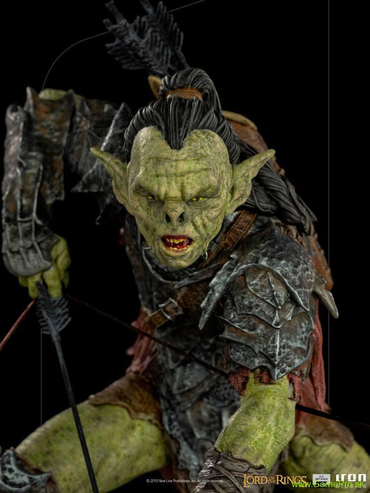 Lord Of The Rings BDS Art Scale socha 1/10 Archer Orc 16 cm