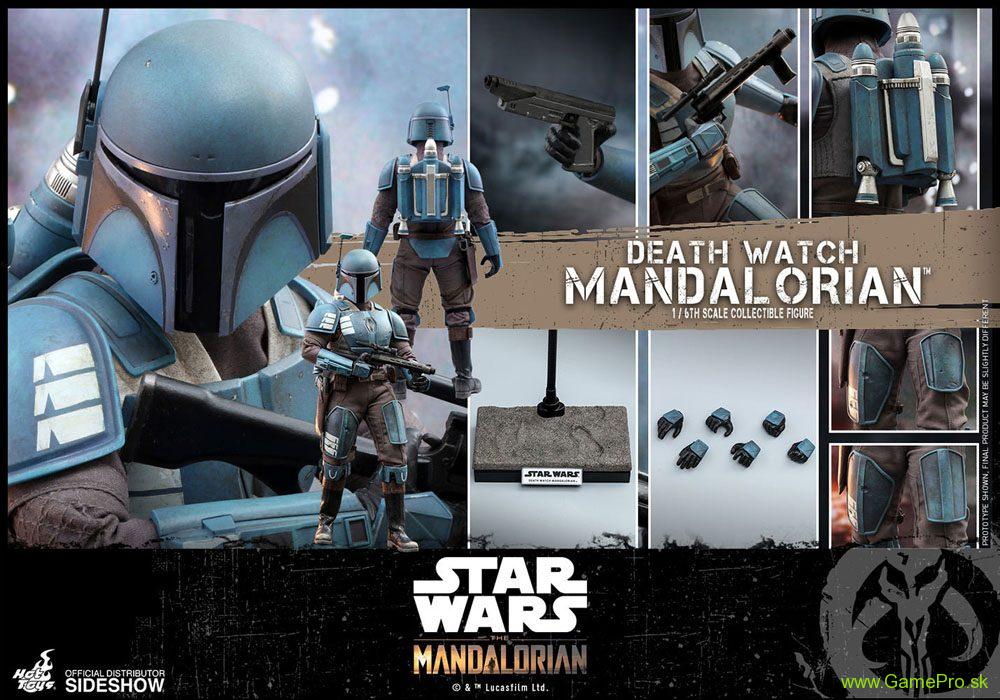 Star Wars The Mandalorian akčná figúrka 1/6 Death Watch Mandalorian 30 cm