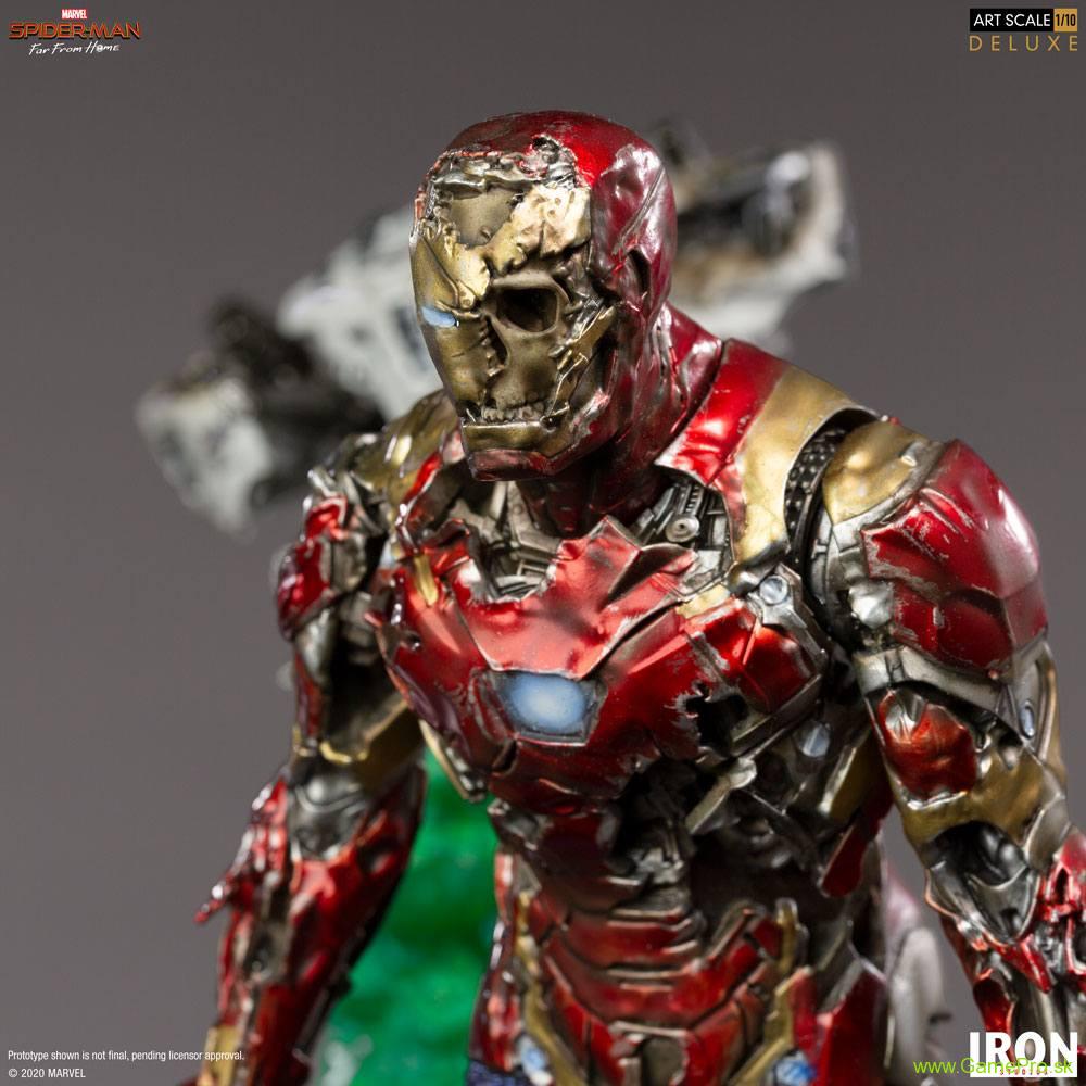 Spider-Man Far From Home BDS Art Scale Deluxe socha 1/10 Iron Man Illusion 21 cm