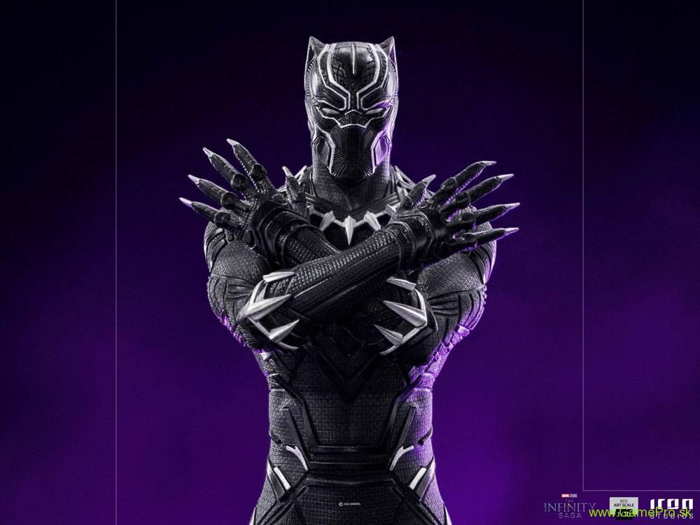 Infinity Saga Art Scale socha 1/10 Black Panther Deluxe 25 cm