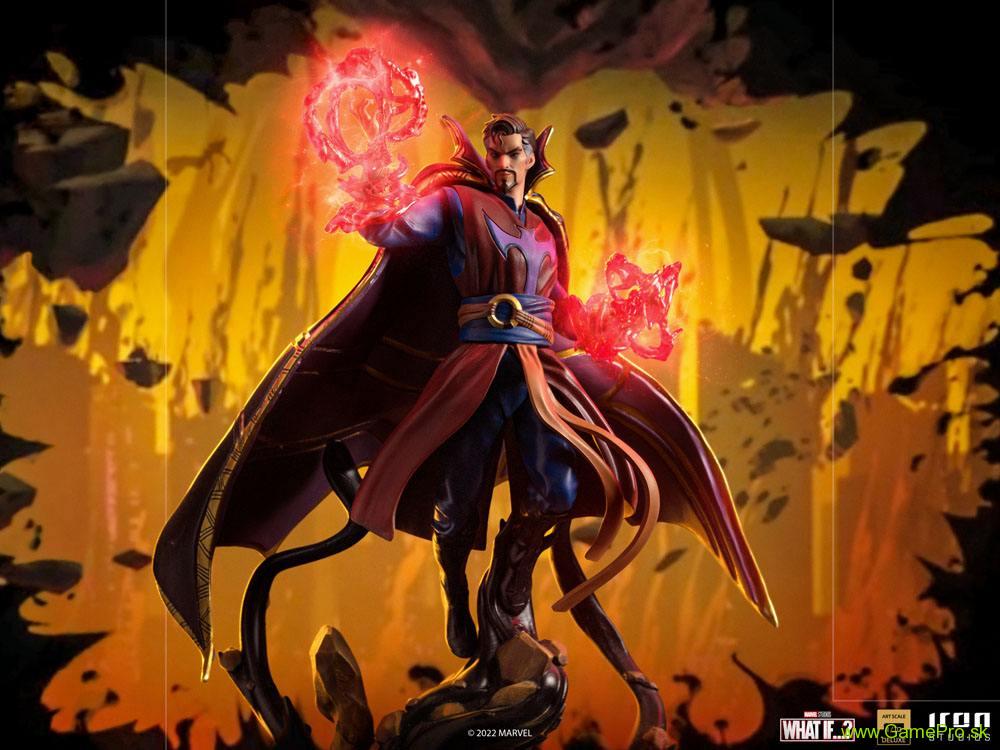 What If Deluxe Art Scale socha 1/10 Strange Supreme 27 cm