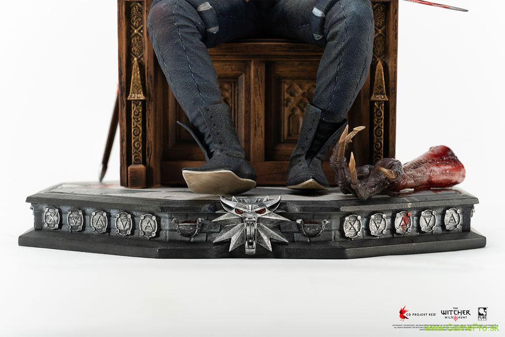 Witcher 3 Wild Hunt Blood and Wine socha 1/6 Geralt 29 cm