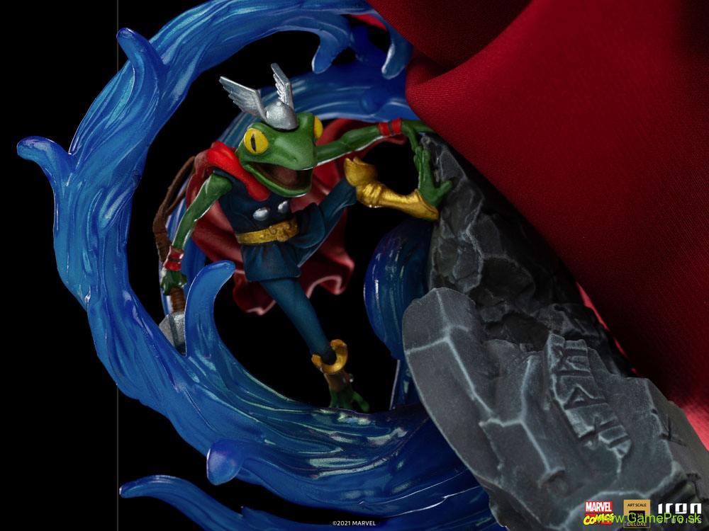 Marvel Comics Deluxe Art Scale socha 1/10 Thor Unleashed 28 cm