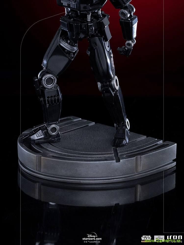 Star Wars The Mandalorian BDS Art Scale socha 1/10 Dark Trooper 24 cm