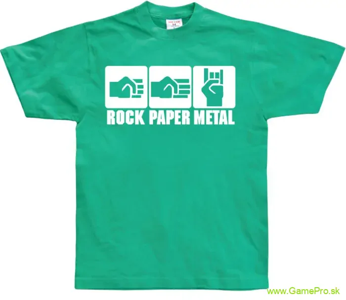 Rock Paper Metal (T-Shirt)
