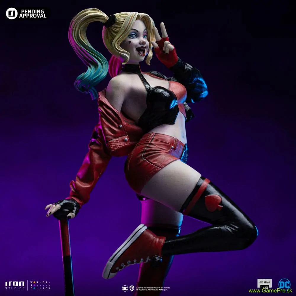 DC Comics Art Scale socha 1/10 Harley Quinn (Gotham City Sirens) 22 cm