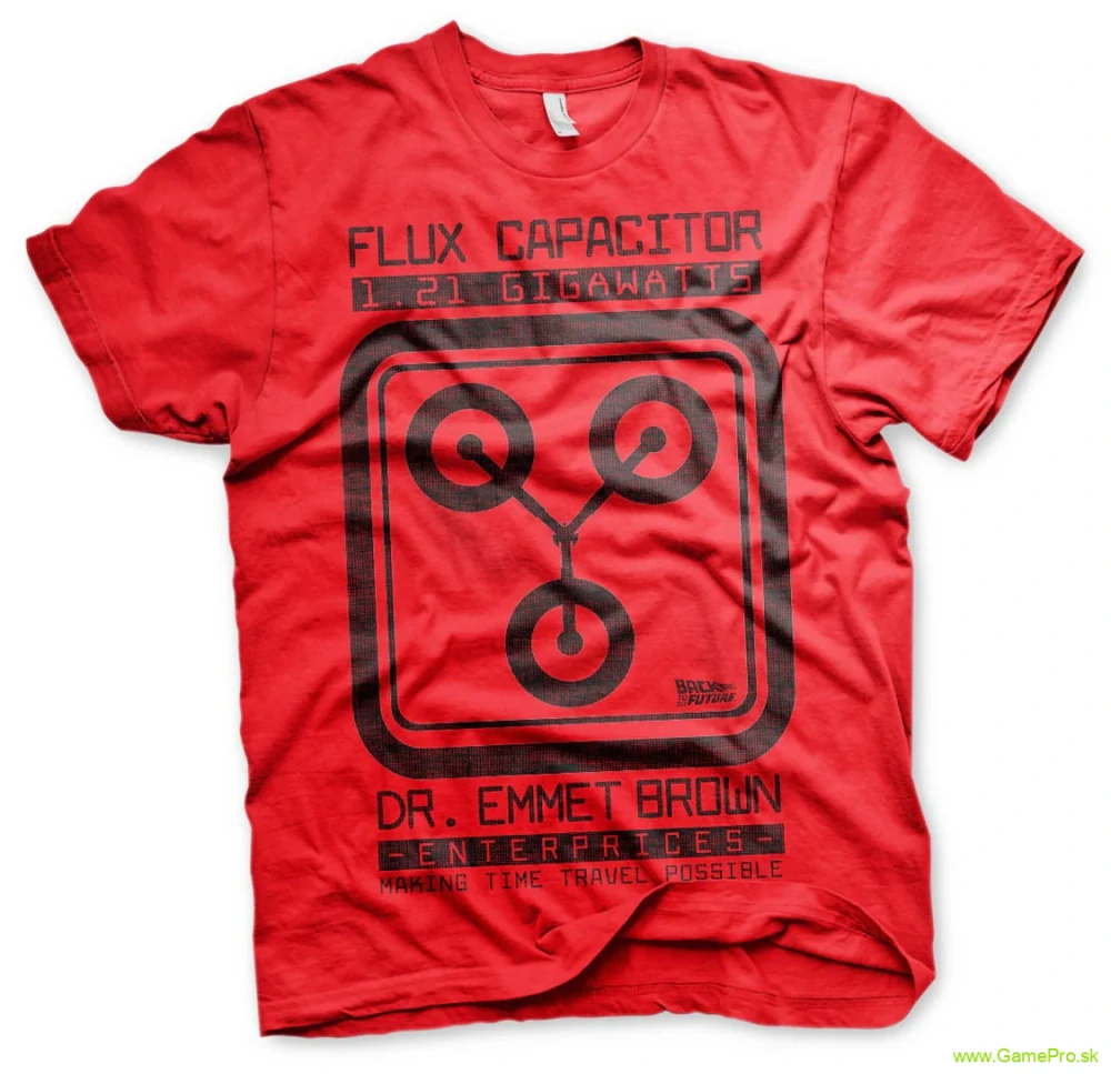 Back To The Future Flux Capacitor (tričko)
