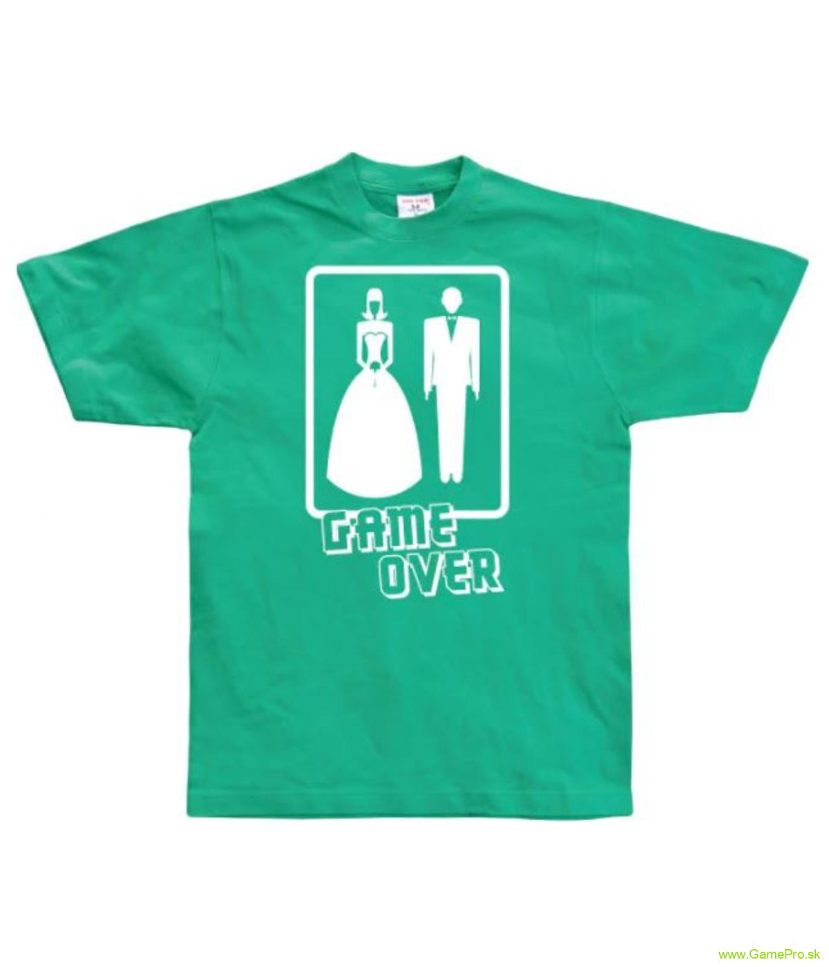 Wedding - Game Over! (tričko)