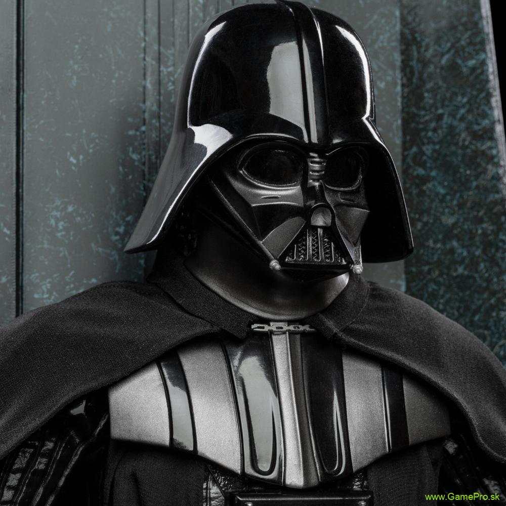 Star Wars Art Scale socha 1/10 Darth Vader on Throne 18 cm