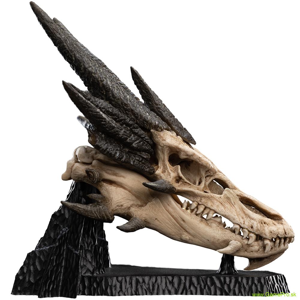 Hobbit Trilogy Miniature Skull of Smaug 23 cm
