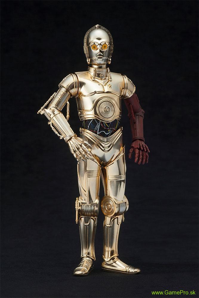 Star Wars Episode 7 PVC Statue 3-Pack 1/10 C-3PO and R2-D2 and BB-8