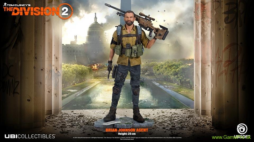 Tom Clancys The Division 2 PVC socha Brian Johnson Agent 25 cm