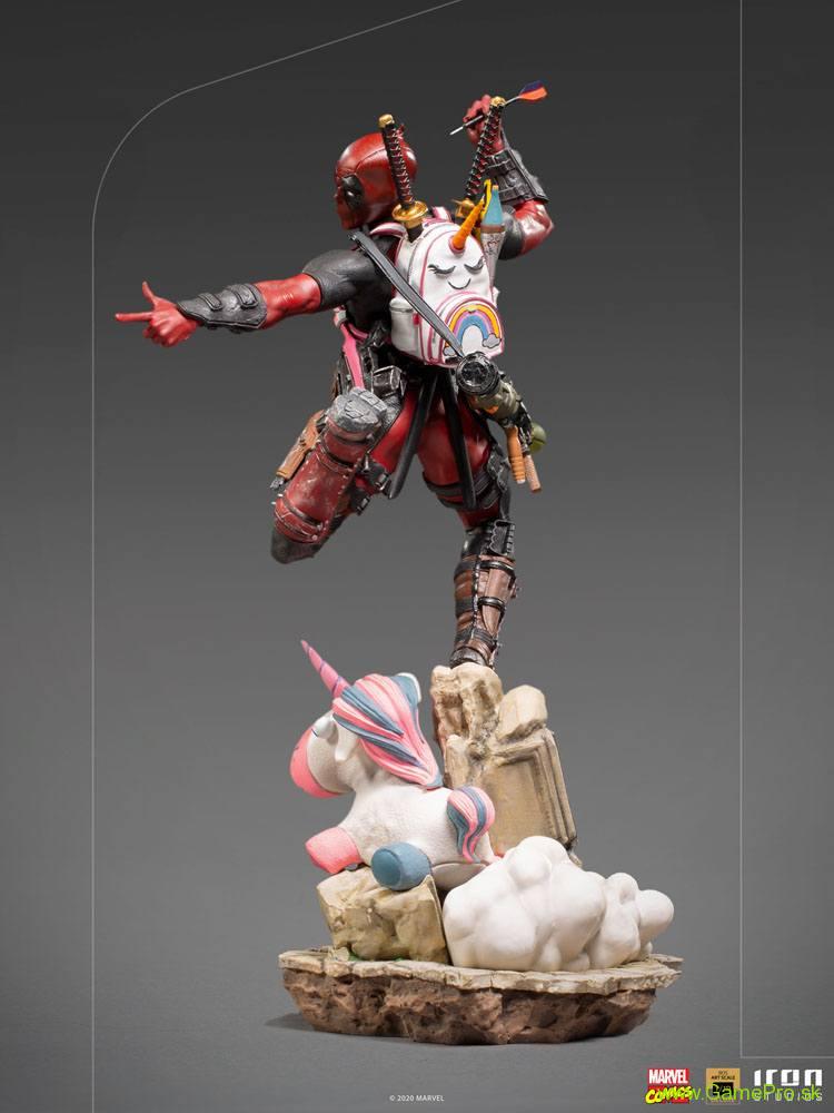 Marvel Comics Deluxe BDS Art Scale socha 1/10 Deadpool 24 cm