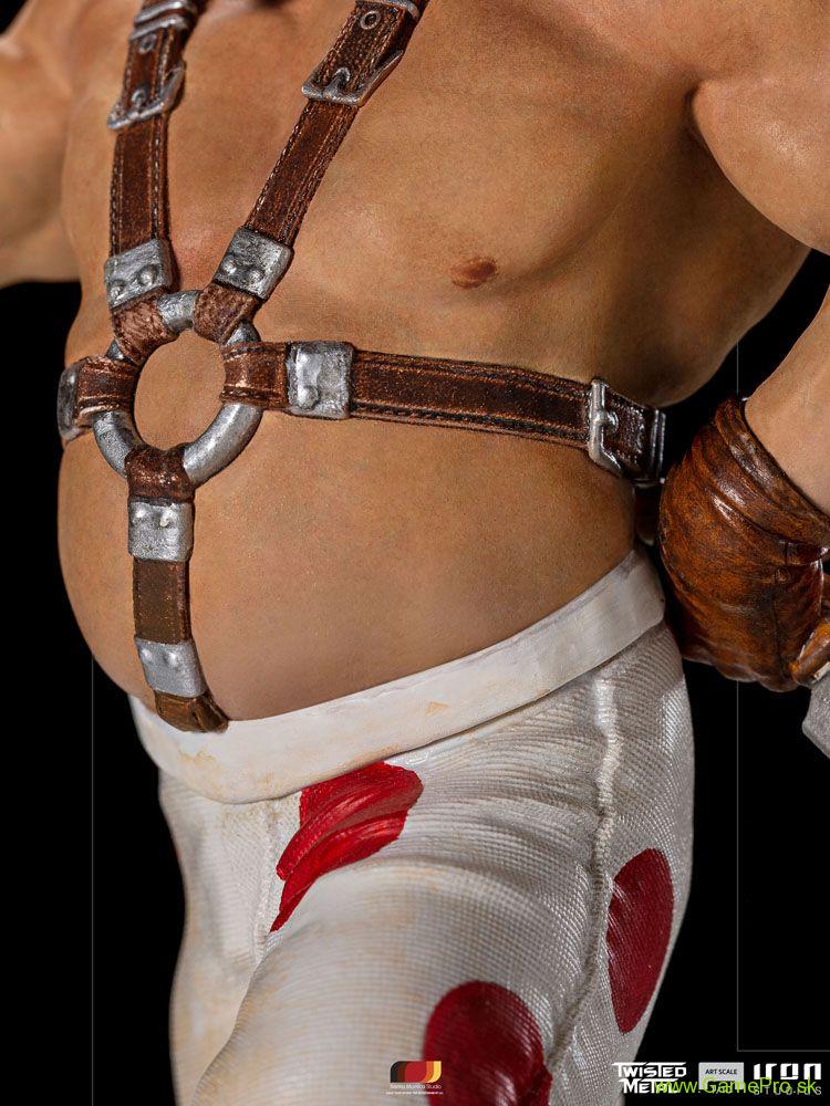 Twisted Metal Art Scale socha 1/10 Sweet Tooth 27 cm